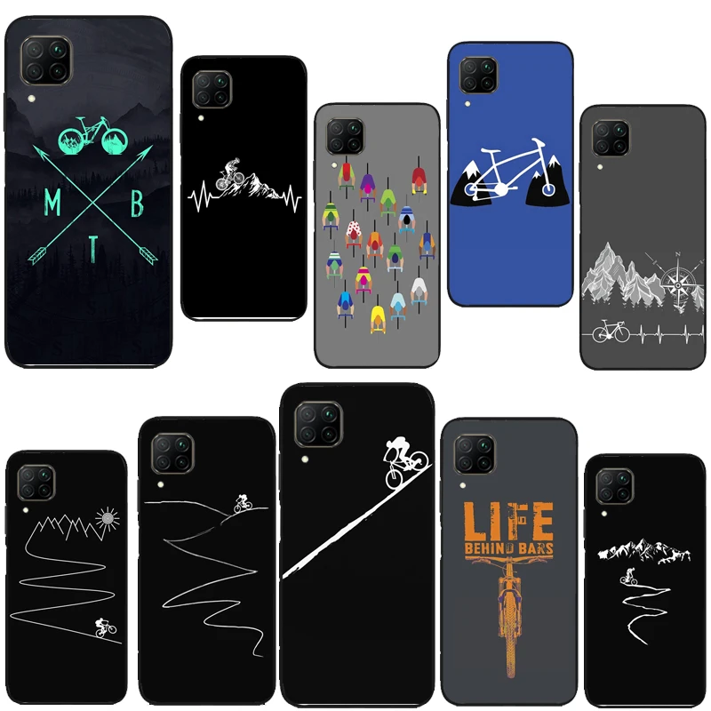 Mtb Mountain Bike Bicicletta Custodia Per Huawei P60 P40 P20 P30 Pro Nova 5T 9 P Smart Honor X8 X9A 50 70 Magic 5 Lite Cover