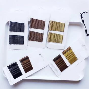 

5Colors Wedding Alloy Bobby Pins Hair Clips Hairpins Barrette Hairpins Hair Accessories Side Wire Word Folder Styling Tools