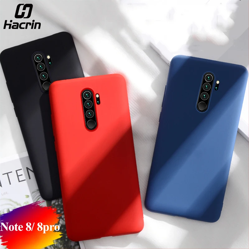 Чехол для Xiaomi Redmi Note 8 чехол Мягкий силиконовый новый жидкий противоударный