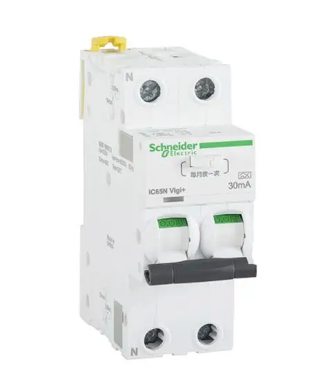 

A9D65250 iC65N Vigi + 2P C 50A 30mA A ELE 2P | C | 30mA | 50A IC65N Vigi + 2P интегрированный выключатель с защитой от утечки