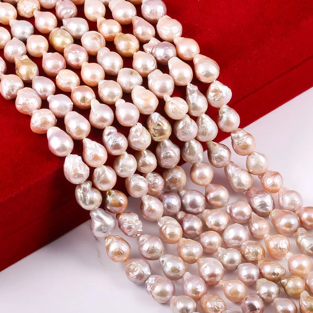 Irregular Shaped Pearl Bead Natural 