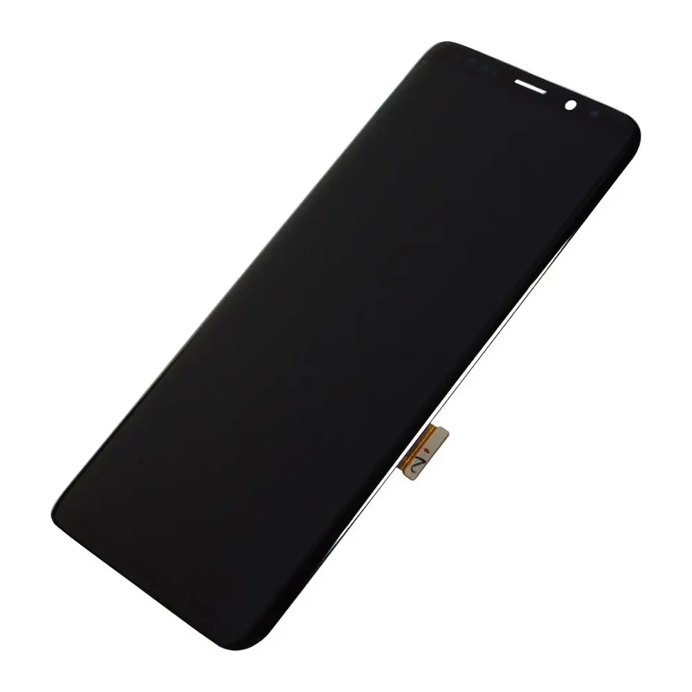 Супер amoled lcd для samsung Galaxy S9 Plus lcd дисплей экран с рамкой AMOLED S9 Plus G965F lcd сенсорный экран в сборе