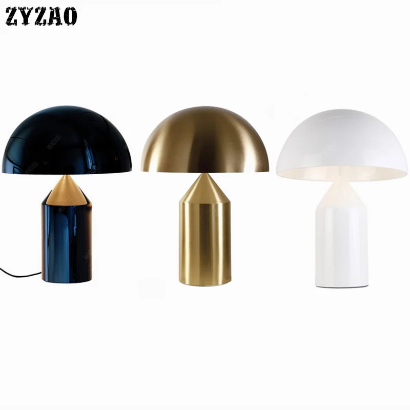 Минималистичные постсовременные настольные лампы для спальни прикроватные лампы для учебы в скандинавском стиле креативный стол гриб светодиодные настольные лампы