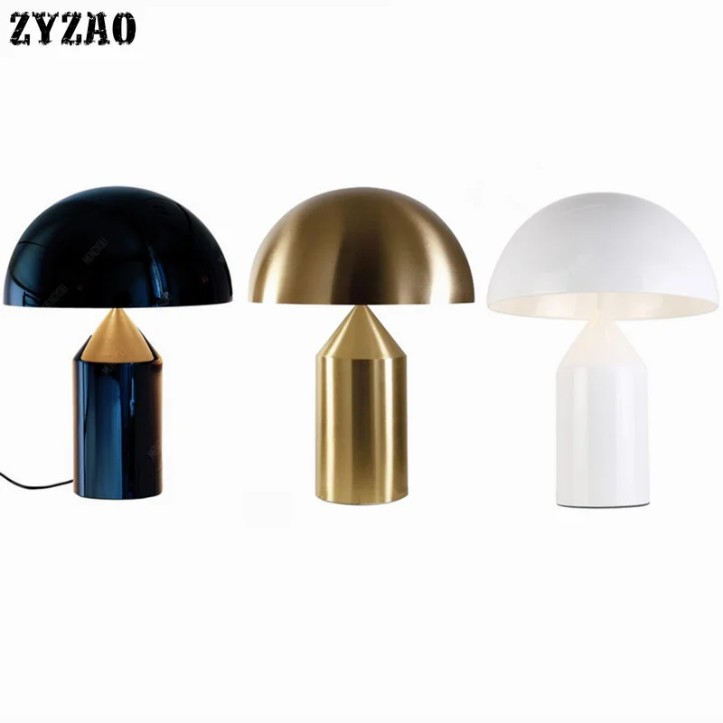  Minimalist Postmodern Table Lights Bedroom Bedside Lamps Study Nordic Personality Creative Mushroom
