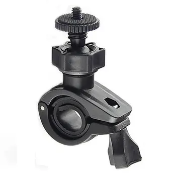 

360 Degree Rotation Bike Bicycle Motorcycle Handlebar Handle Bar Mount Holder Bracket for Gopro Bundle 1 Plastic ACEHE