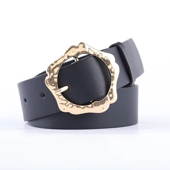 

Student Ladies Belt Pin Buckle Belt Female Wild Retro Fashion Simple Ladies Retro Buckle Thin Waist Belt