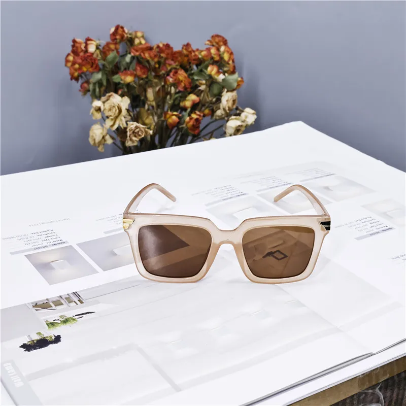 2022 Women's Oversized Square Sunglasses Retro Trend Frame Brand Desiger Shade Sun Glasses Popular Outdoor UV Protection UV400 square sunglasses