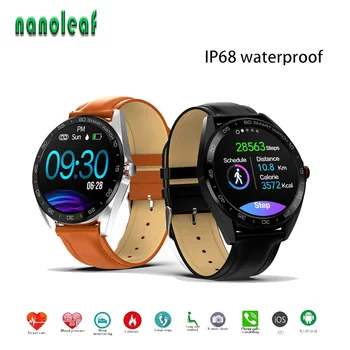 

Smart Watch Waterproof Clock Touch Round Screen Heart Rate Blood Pressure Sleep Monitor Men Sports Smartwatch Fitness Tracker