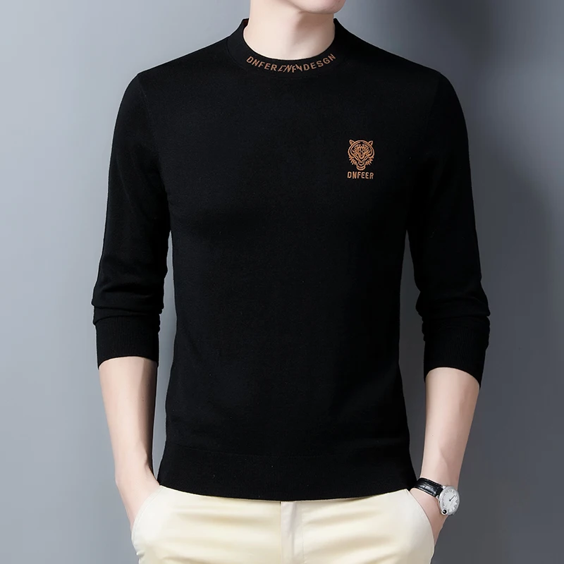 

Brand Sweater Men Spring Autumn Casual O-Neck Pullover Men Clothes Fashion Soft Knitwear Pull Homme Cotton wool Shirt 2020
