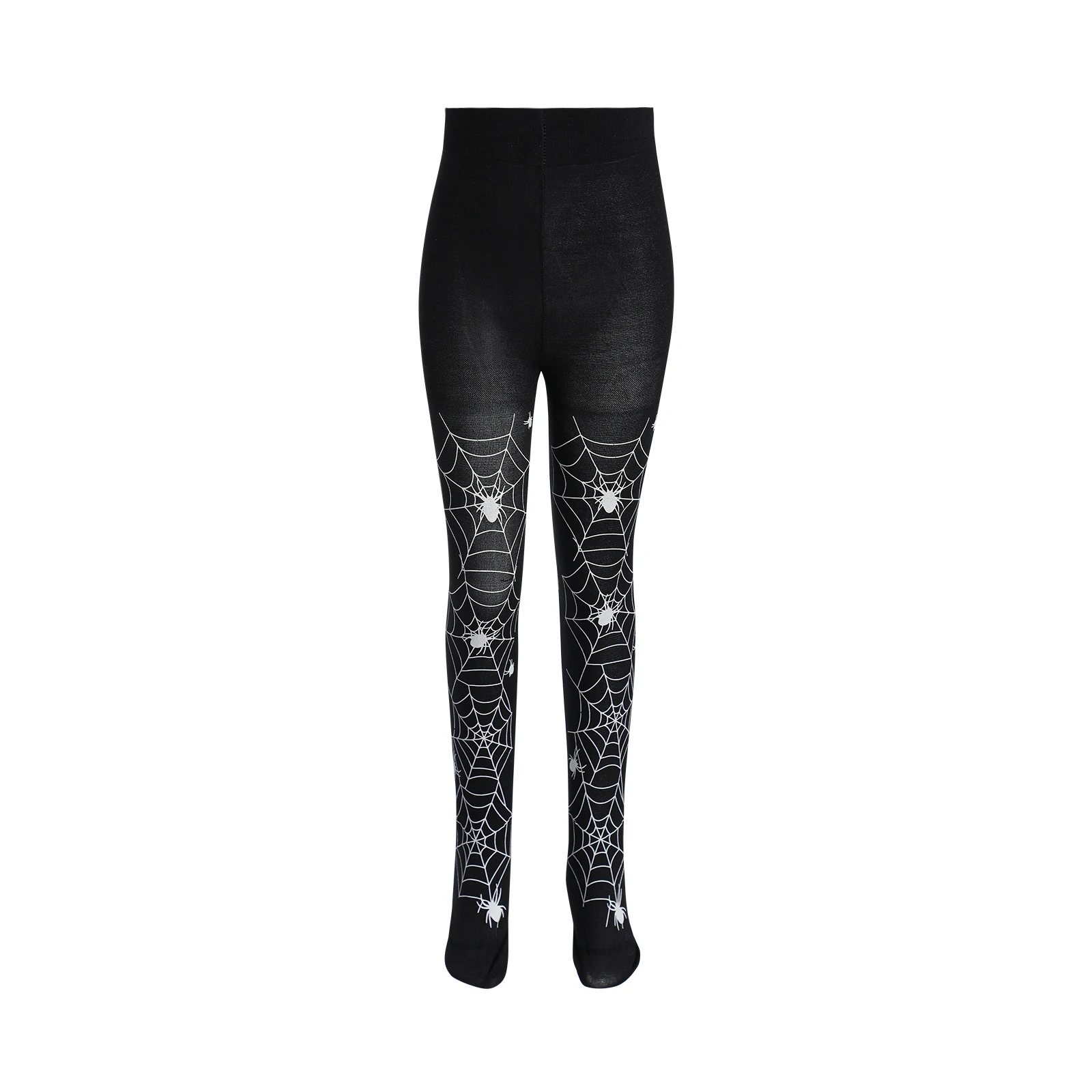 Halloween Children's Tights Leggings Kids Pumpkin Bat Spider Printed Elastic Waist Pantyhose Cosplay Costume Dress Up Stockings
