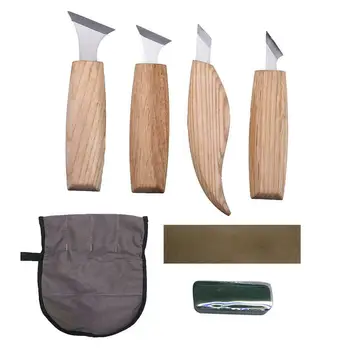 

7Pcs Wood Carving Hand Knife Woodcut Students DIY Woodworking Cutter Hand Mini Tools Set Wood Carving Knife Professional N21