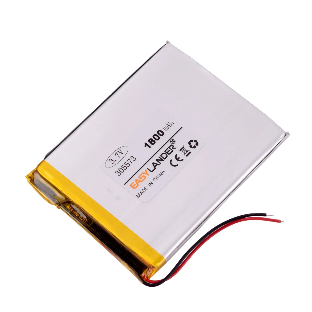 305573 3 7 V 1800mah 305570 305575 PLIB литий-ионный/полимерный литий-ионный аккумулятор в