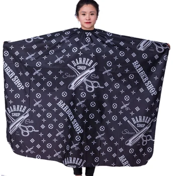 

1Pcs Black Hairdresser Capes Professional Cutting Hair Waterproof Cloth Salon Barber Gown Cape Hairdressing Hairdresser Cape for
