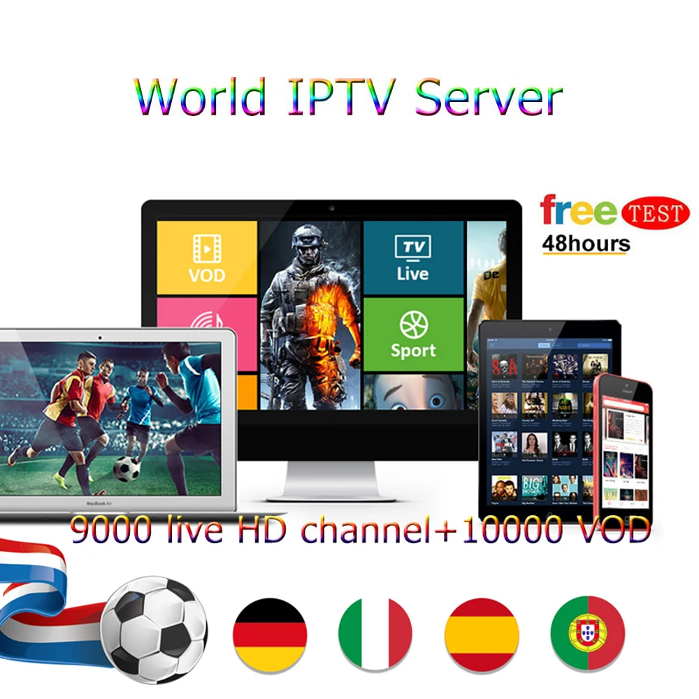 

Bewest full HD IPTV service subscription 9000+ live&10000+ vod free test for Polish France US Arab UK subscription IPTV smart TV