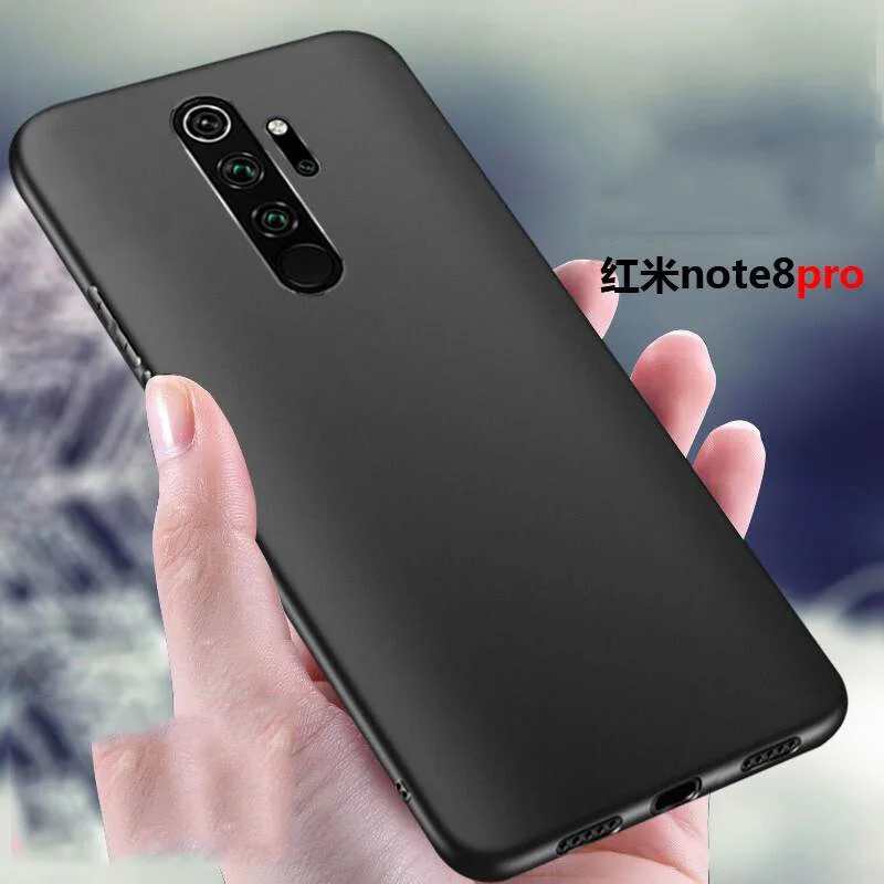 Case for Xiaomi Redmi Note 8 Pro Ultra Thin Soft Matte Silicon TPU Bumper Cover 8A 7 7A Phone Coupe |