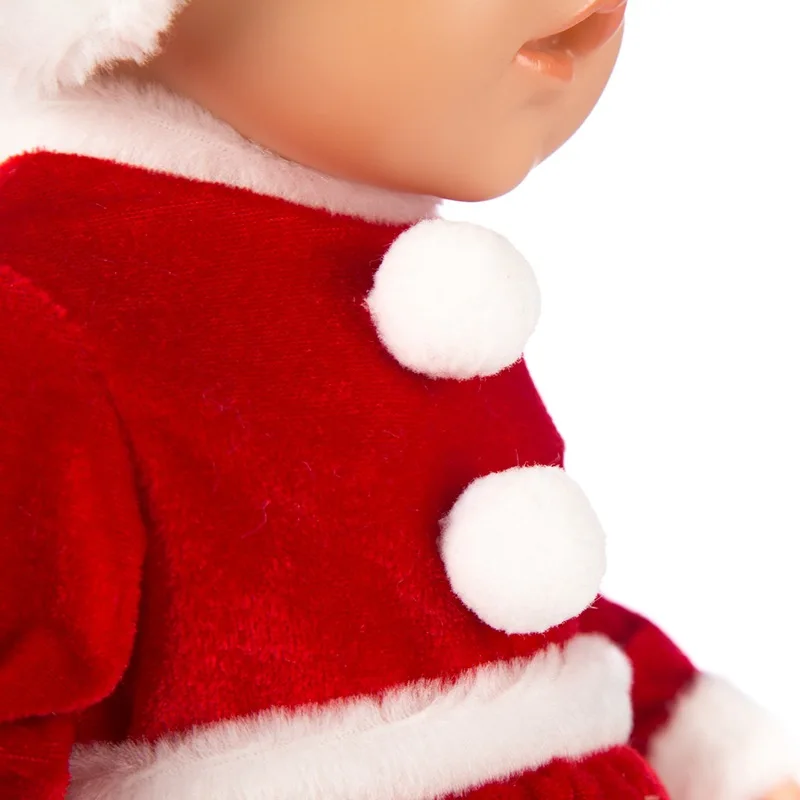 20 видов Одежда для куклы-младенца качественная хлопковая Рождественская одежда комбинезон костюм для 45 см силиконовая кукла-младенец Детские куклы аксессуар