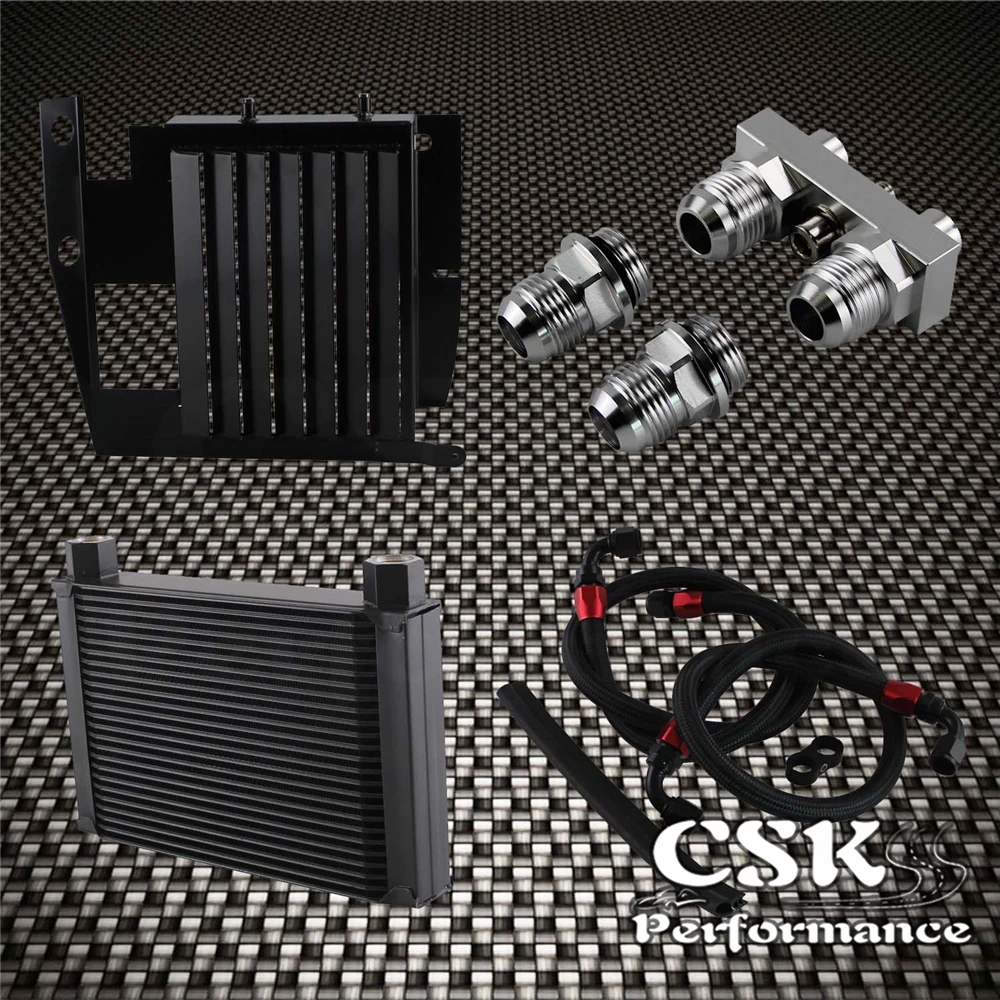 ^*Best Offers Fit FOR B M W 3 SERIES 335I E90 E92 N54 BLACK 25 ROW BOLT ON OIL COOLER KIT UPGRADE ^*Best Offers Fit FOR B M W 3 SERIES 335I E90 E92 N54 BLACK 25 ROW BOLT ON OIL COOLER KIT UPGRADE