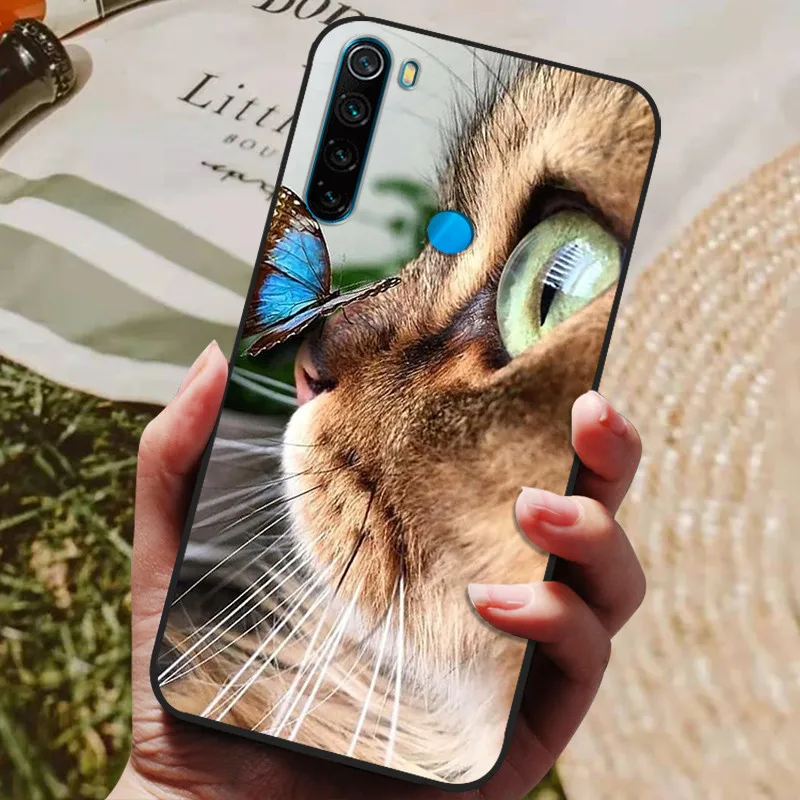 For Xiaomi Redmi Note 8 2021 / 8T Back Cover Silicone Phone Case For Redmi Note 8T Note8T 8 T Funda Note8 Pro Coque Bumper Shell wallet cases Cases & Covers