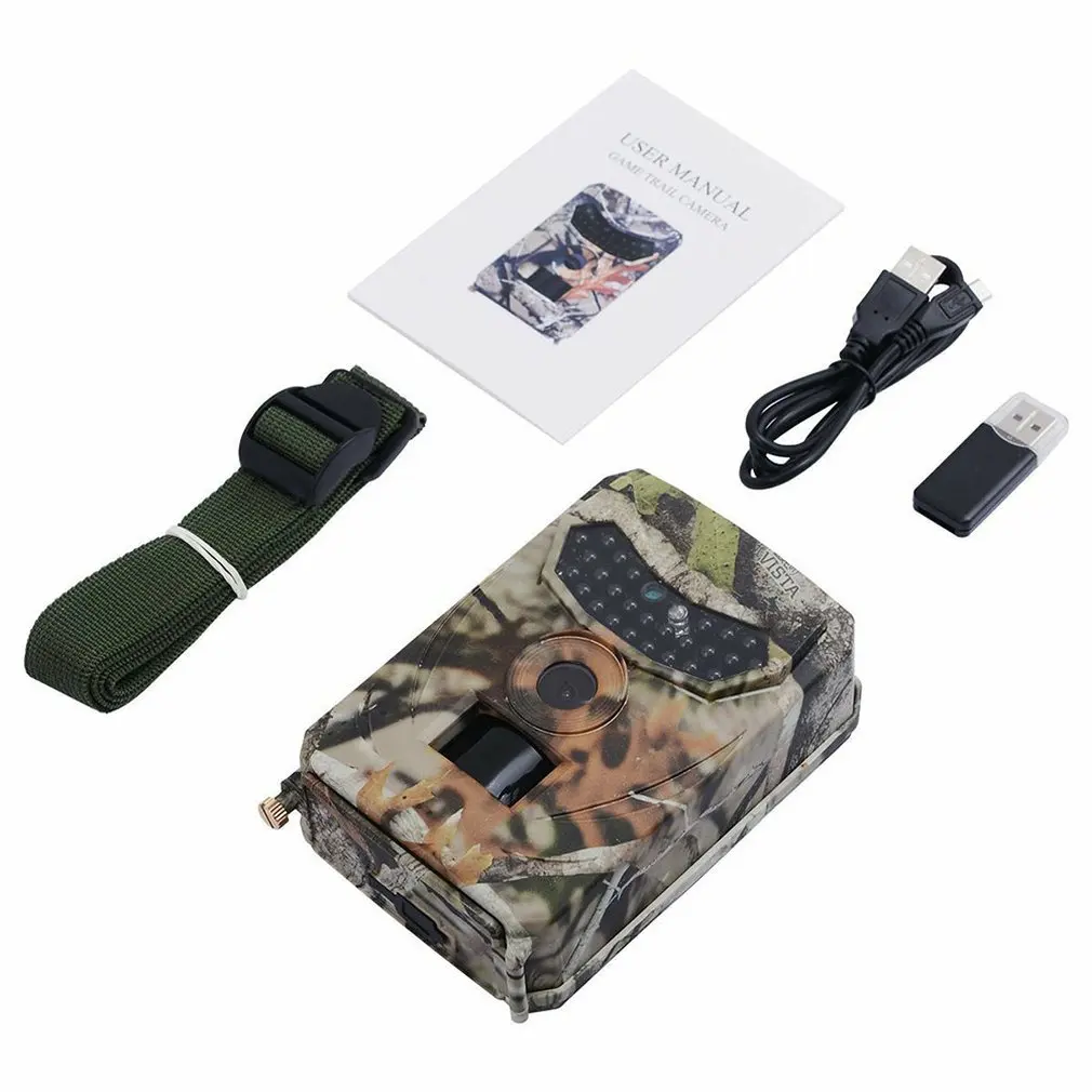

Hunting camera PR-100 infrared 1080P Thermal imaging camera ABS Night vision Wildlife tracking Observe