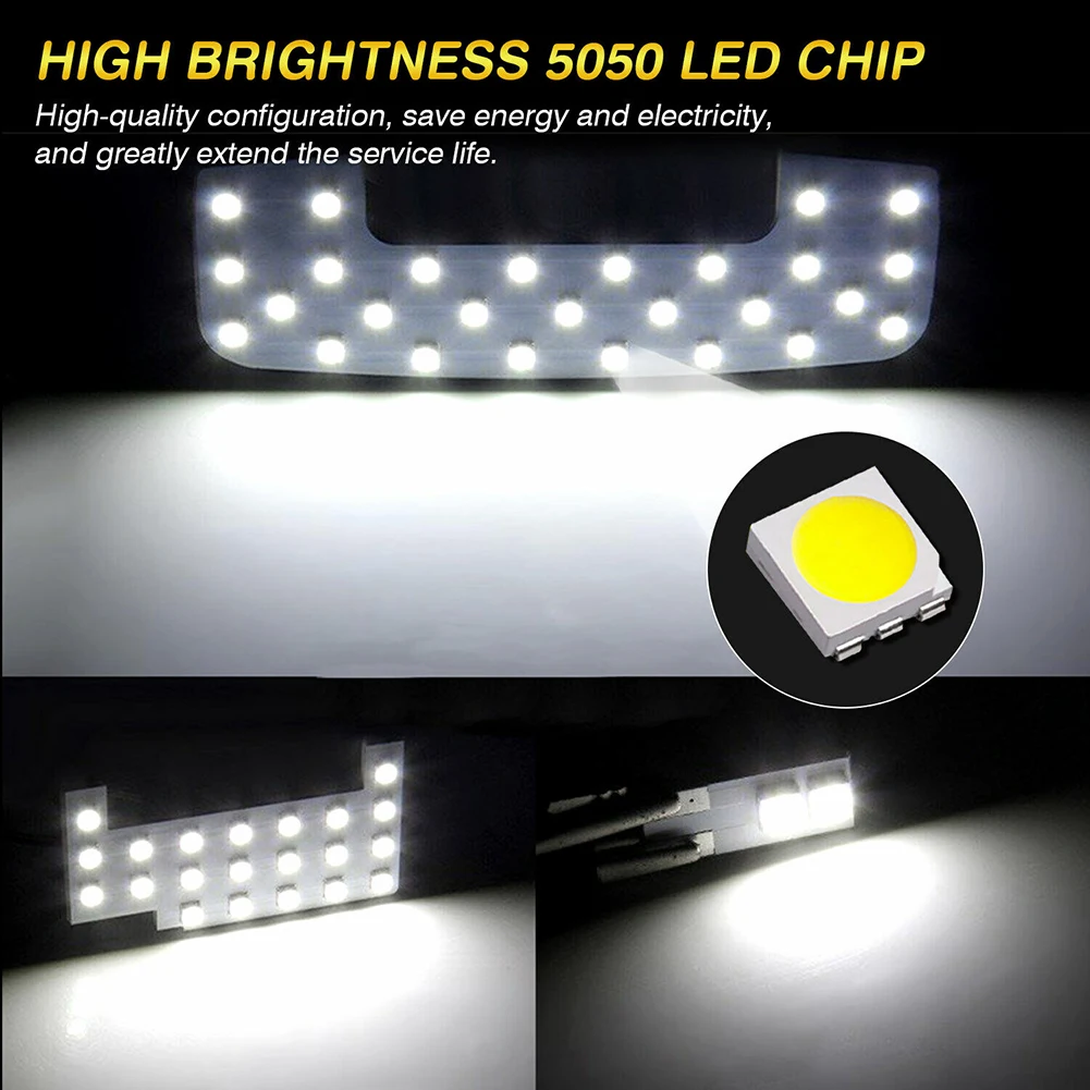 

Car LED White Room Reading Lamp Dome Map Light Bulb For Suzuki Jimny JB64 JB74W 2019 Car Interior Light
