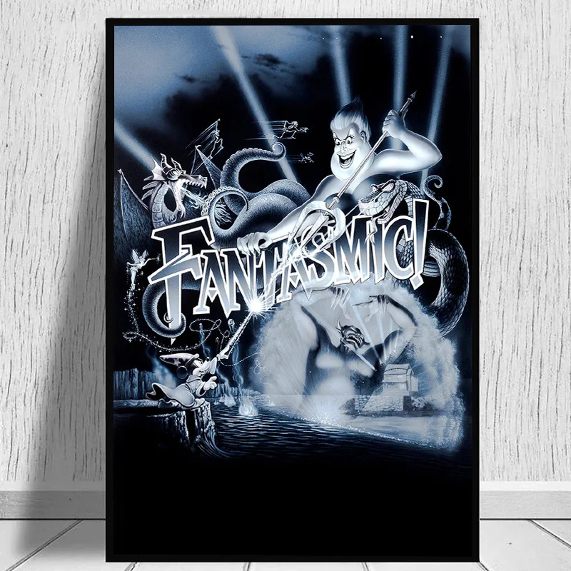 絵画　ファンタズミック　ディズニー　ポスター？　ミッキー fantasmic attraction poster - Google Search