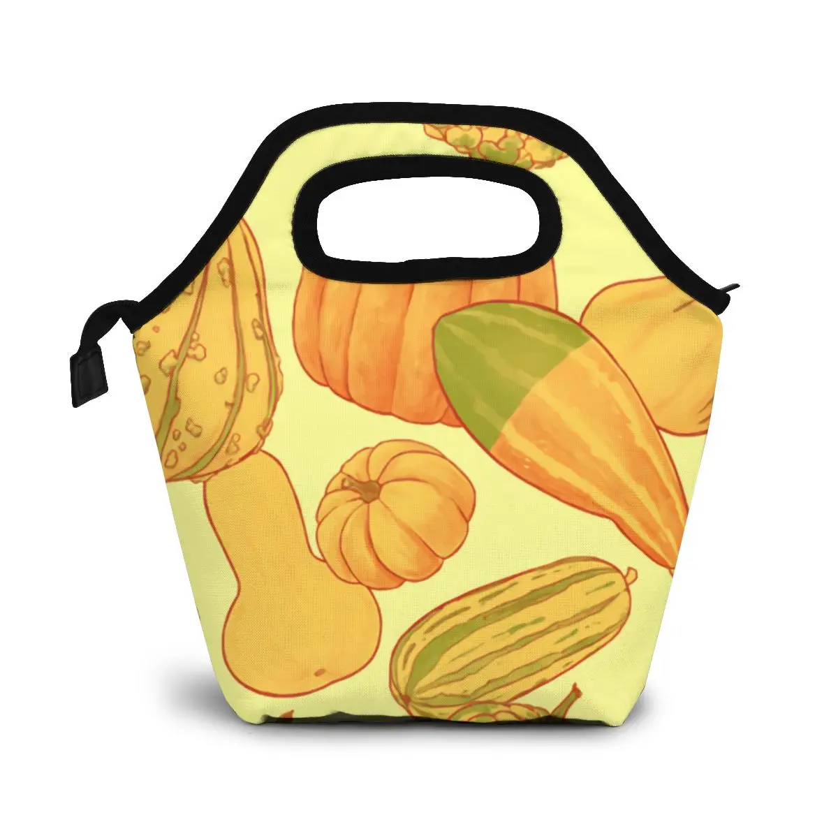 Gourds Galore- Fall Boxes Bags Portable Insulated Picnic Food Box for Women Men | Багаж и сумки