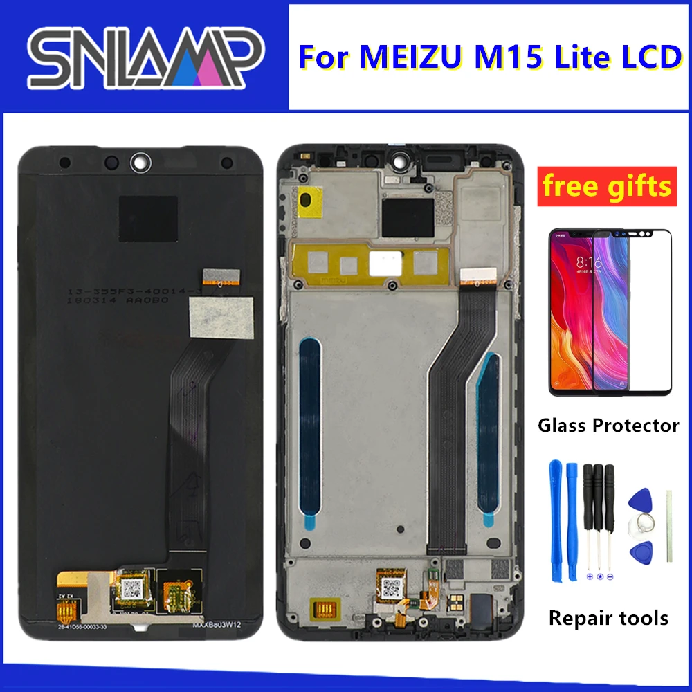 

For Original MEIZU M15 LCD screen display+ Touch screen digitizer for For Meizu 15 lite M871H lcd display screen