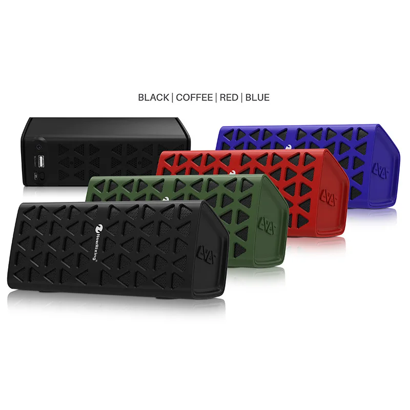 Newrixing Altavoz Blutooth динамик caixa de som портативный стерео беспроводной Саундбар Поддержка FM TF USB Handsfree Бумбокс для iPhone