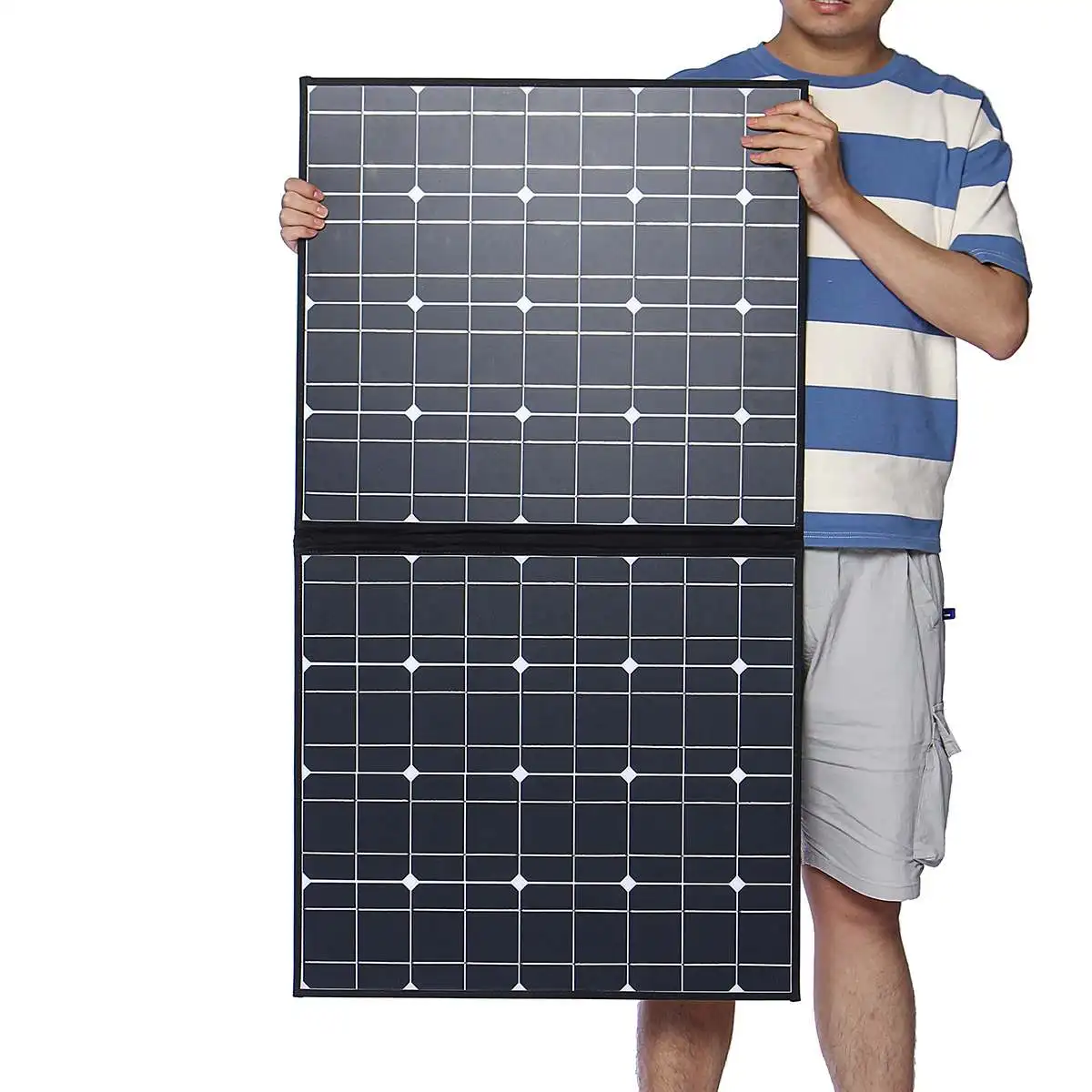 300 Вт 18В Панели солнечные Monocrystallinel складные солнечные батареи с 1,5 м MC4 кабель+ USB Интерфейс для наружной работы Водонепроницаемый