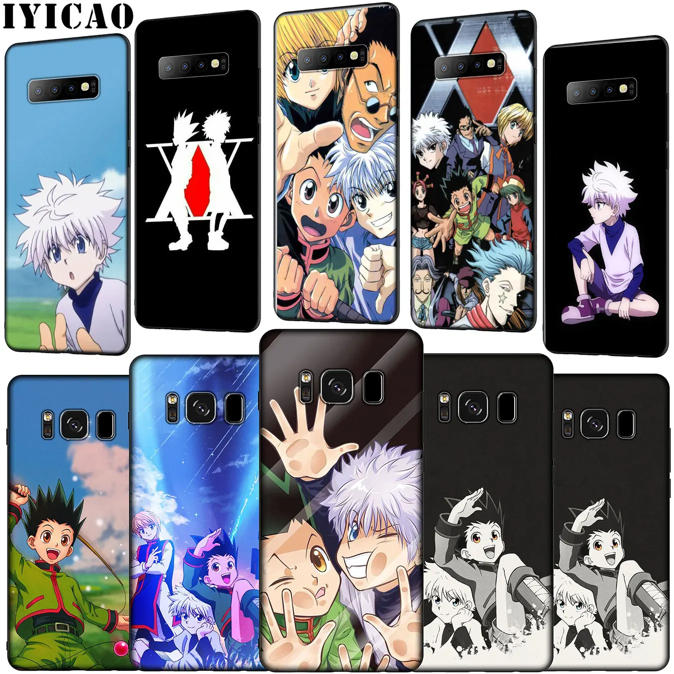 Мягкий силиконовый чехол IYICAO Hunter x для Samsung Galaxy S20 Ultra S10 Lite S9 S8 Plus S6 S7 Edge S10e |
