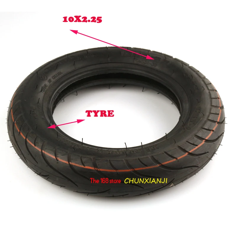 Высокое качество 10x2.25 шины внутренняя шина труба подходит автоматическая балансировка автомобиля электрический скутер шины для электрического велосипеда