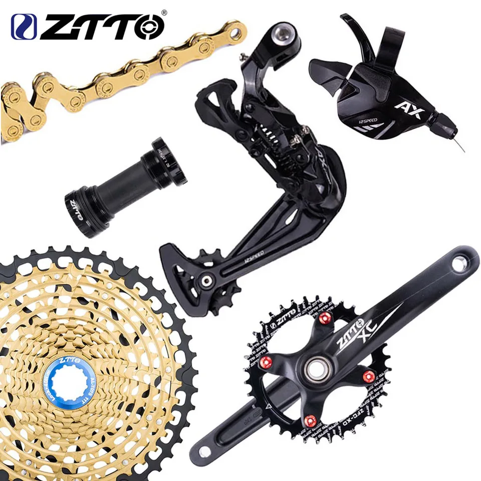 ZTTO MTB 12 Speed 1x12 HG 11-46T Bicycle 11-50T Shifter Rear