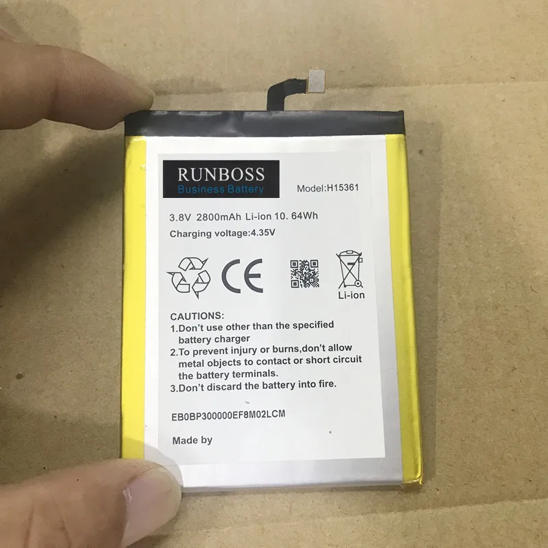 3,8 V 2800mAh качественный аккумулятор для мобильных телефонов Haier H15361
