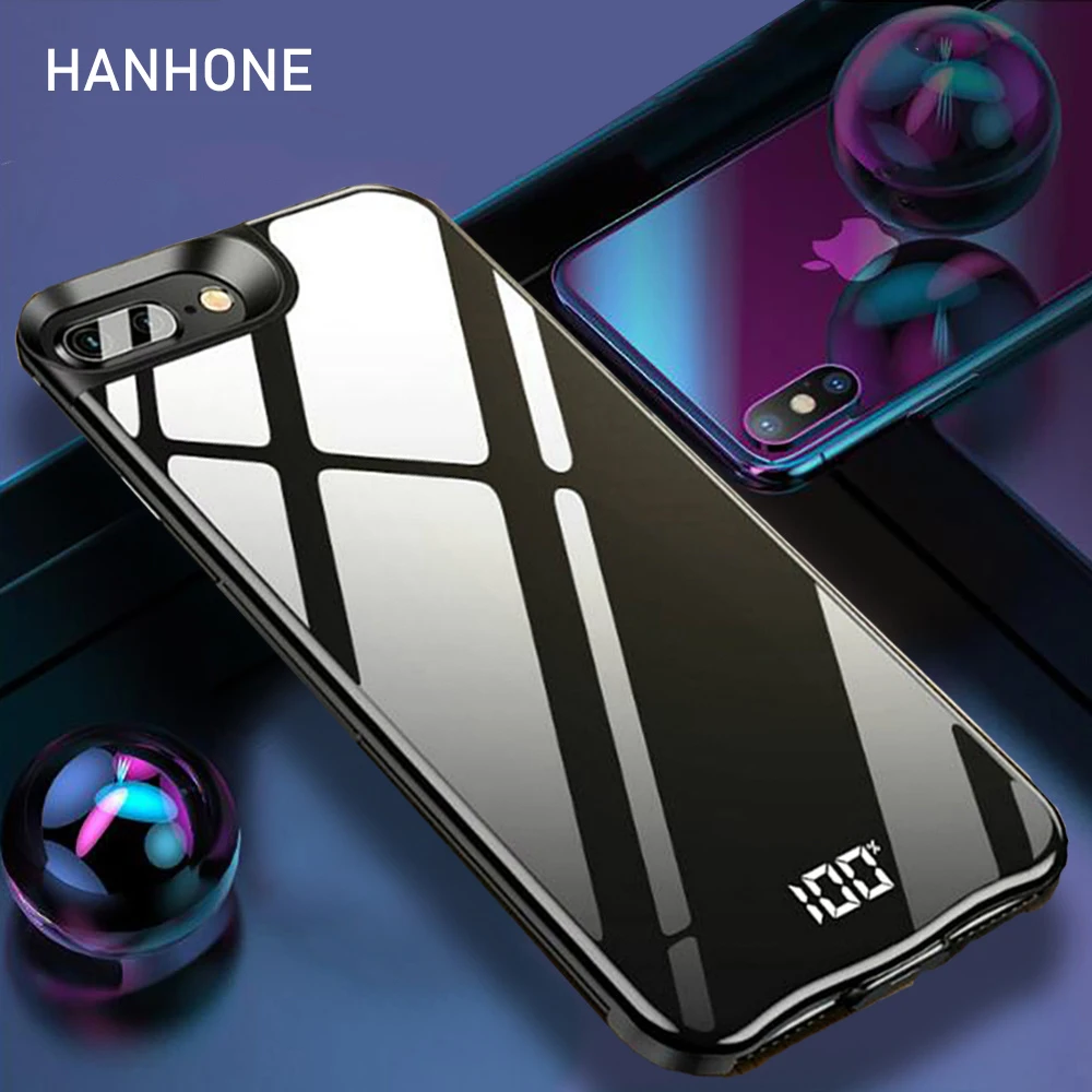 Чехол для зарядного устройства для iphone XS Max XR, внешний аккумулятор, чехол для iphone 6, 6s, 7, 8 Plus, 8000 мАч, чехол для аккумулятора