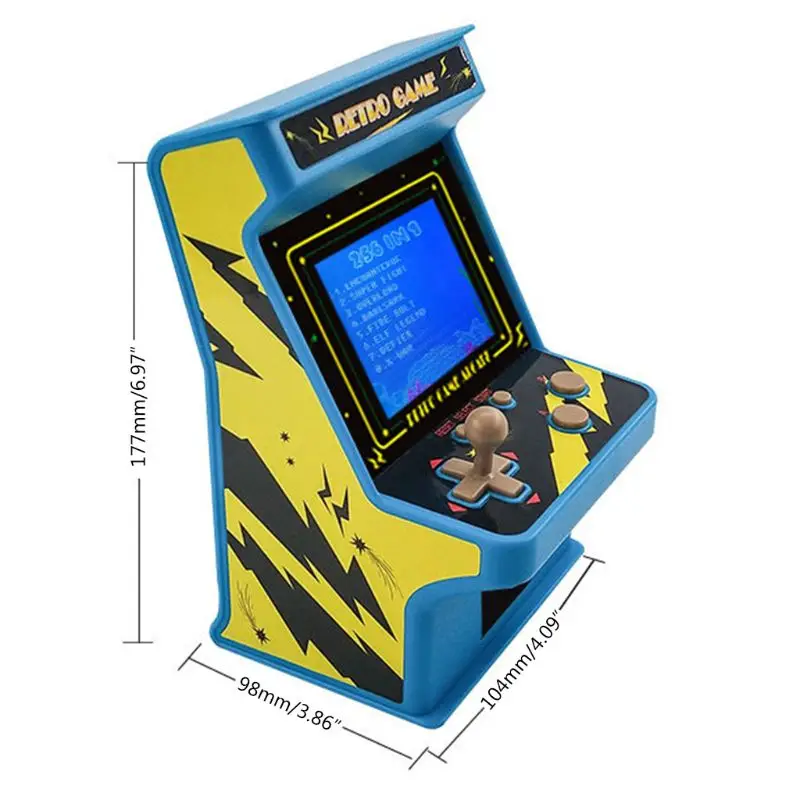 1 Набор 2," экран портативная игровая консоль 8 бит игровая машина 256 игр мини-аркадная
