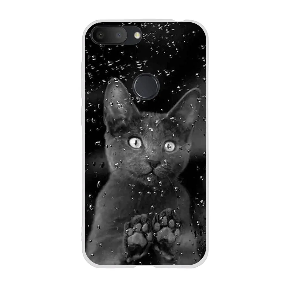 Чехол для Alcatel 1 S 1 S с милым рисунком кота из мультфильма, Мягкая силиконовая задняя крышка для Alcatels 1s 5024D, чехол для телефона - Цвет: 8