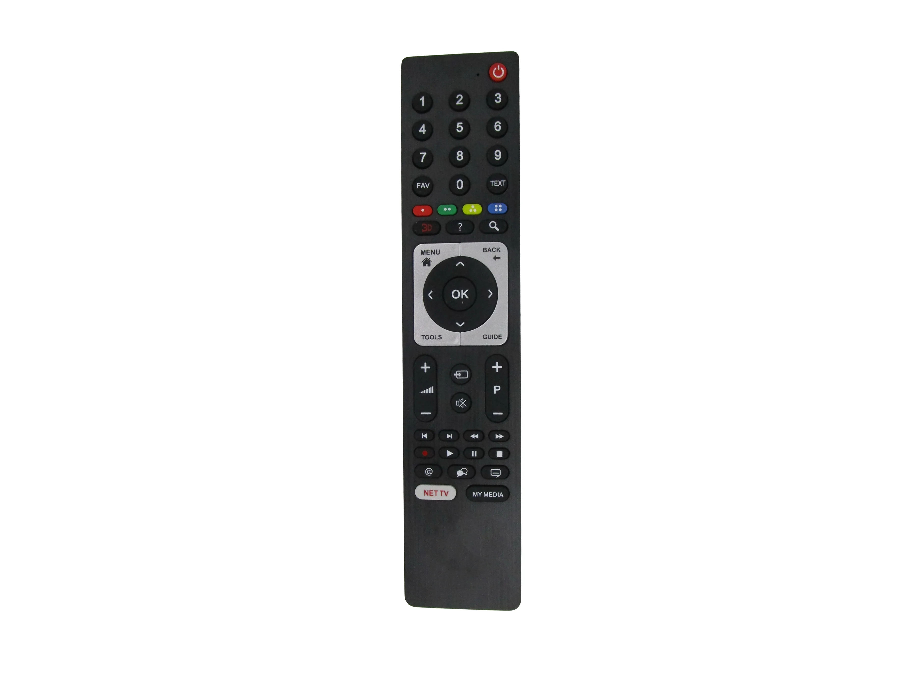 Remote Control For Grundig Tp2 Tp1 Rch5J52 Rc-Yc1 19-3820 26-3820 26-3831T 32-6830T 37-6830T 42-6830T 32-3821 32-3831T Led Tv