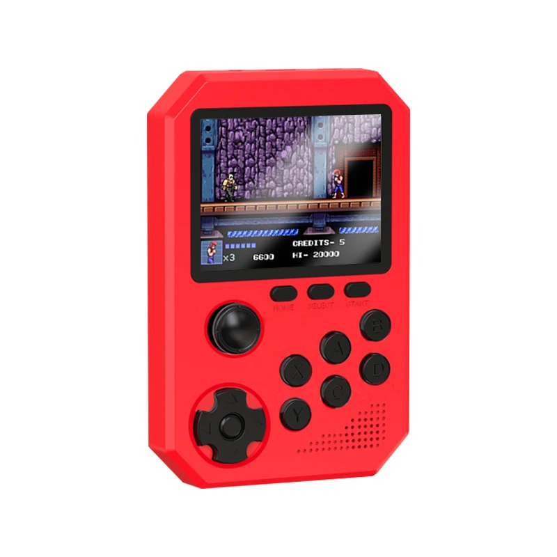 A6 Mini Handheld Game Console Players 900 in 1 Game Retro Game Consoles Console Games Card Gaming 