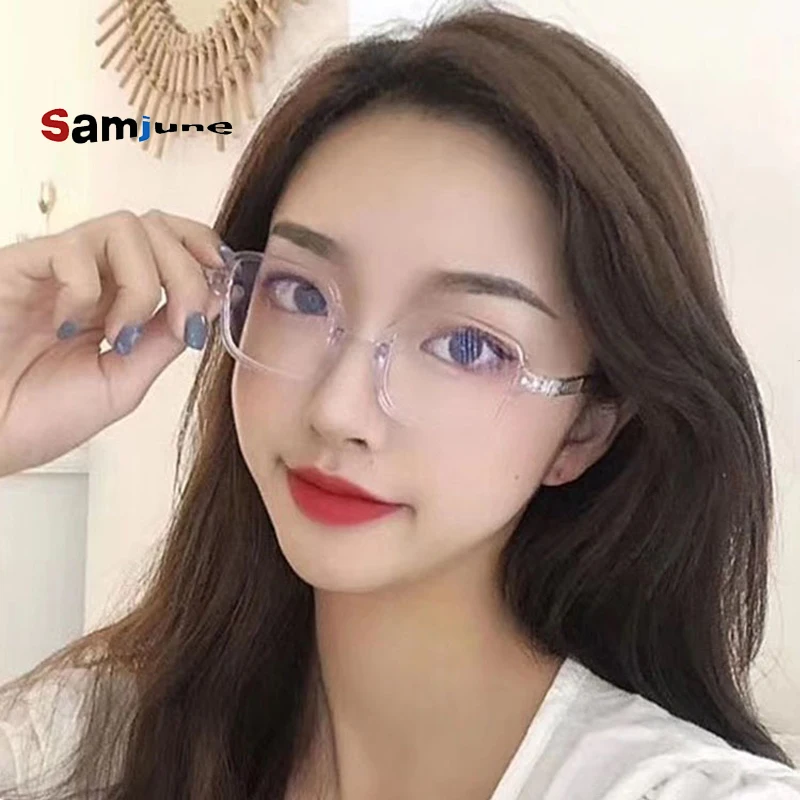 Samjune анти-голубые легкие очки компьютерные игровые очки для мужчин и женщин Блокатор блокирующий очки лучи очки с держателем линз Para Computadora