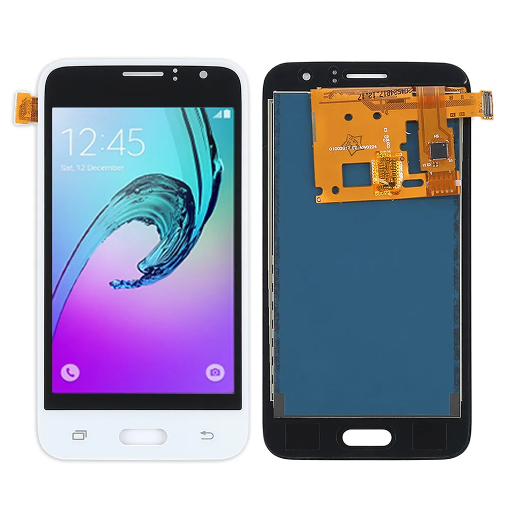White lcd only AAA для samsung GALAXY J1 lcd J120 J120f J120M J120H дисплей сенсорный экран дигитайзер дисплей j120f lcd для samsung j120f lcd - Цвет: White lcd only