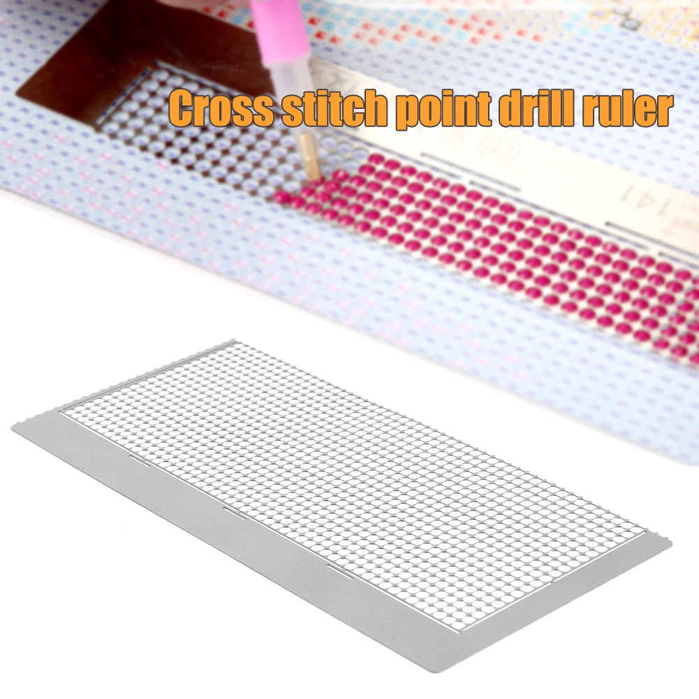 Metal Diamond painting Net Ruler Painting Ruler Diamond Painted Ruler