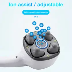 Многофункциональный отрицательных ионов шейки Массажер 4 массаж головы электрический массажер массажный молоток для тела устройство для