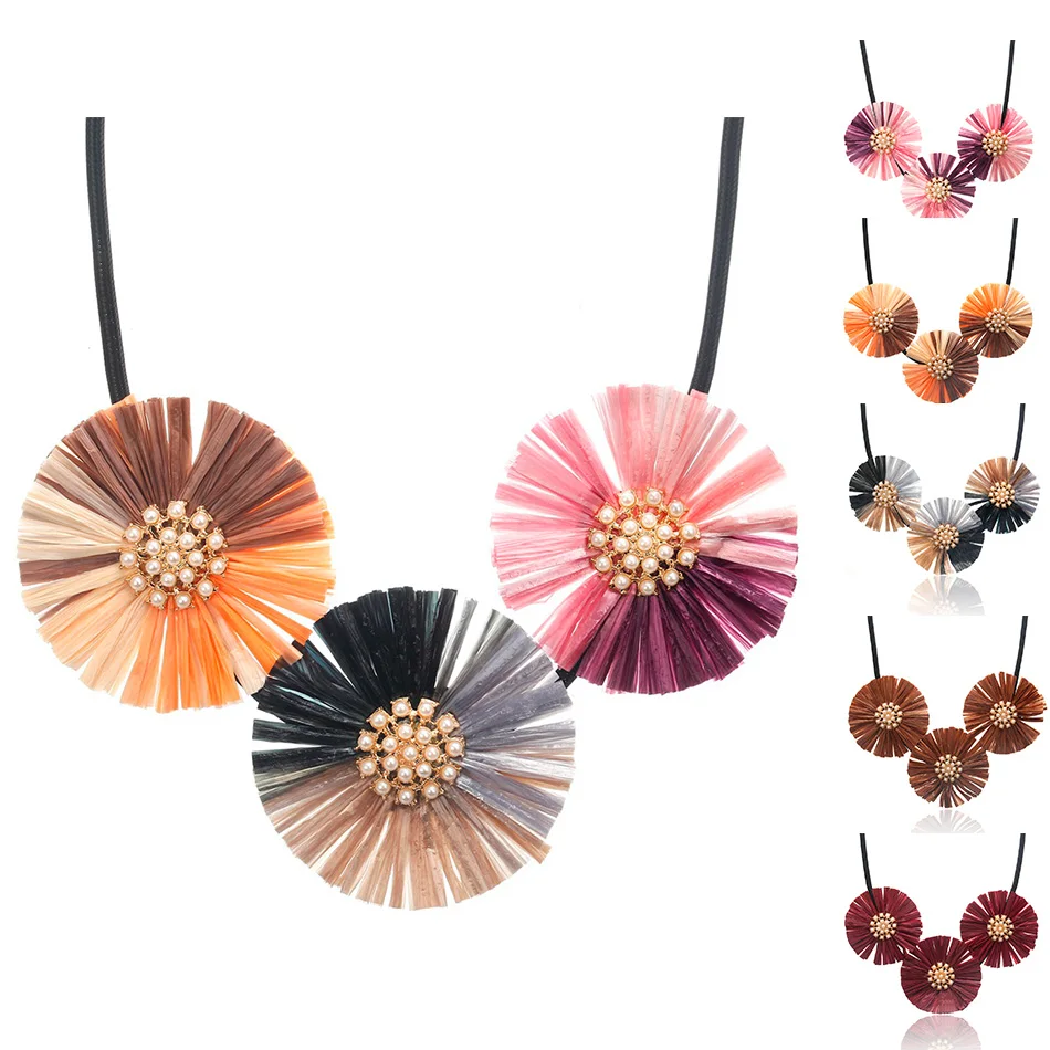 Женские ожерелья и подвески Match Right/эффектные/Подсолнух/леди/большое/ожерелье