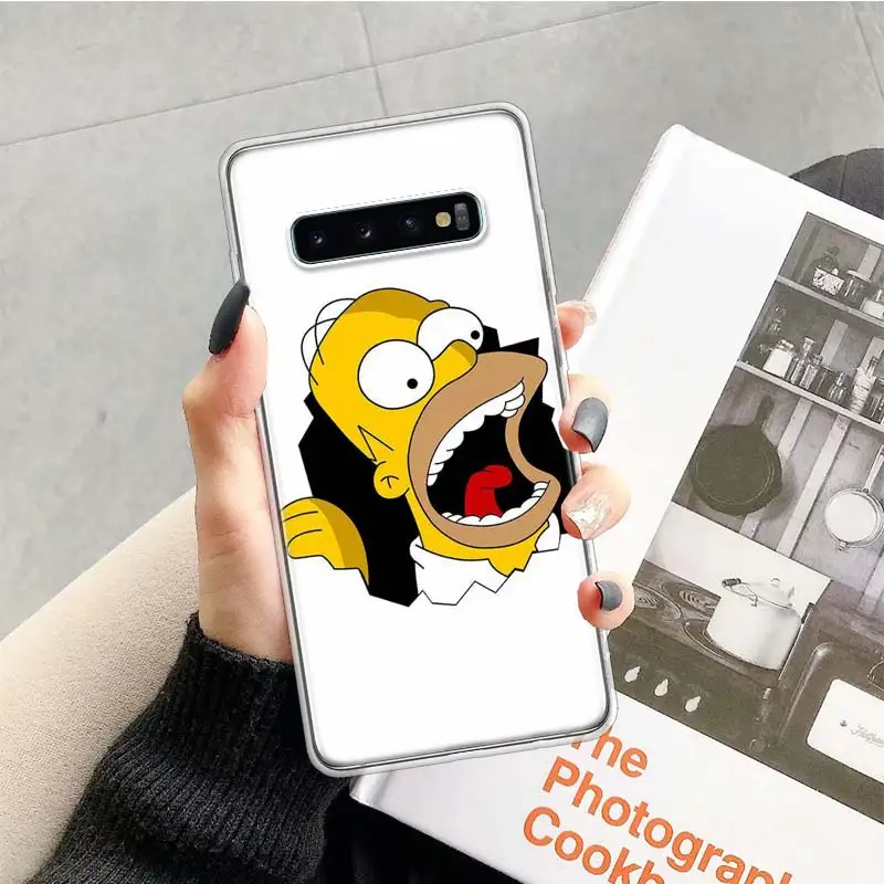 Симпсонов! Чехол для samsung Galaxy Note 10 9 8 S10+ Lite S9 S8 J4 J6 J8 плюс S7 S6 край мягкий чехол для телефона - Цвет: TR164-7
