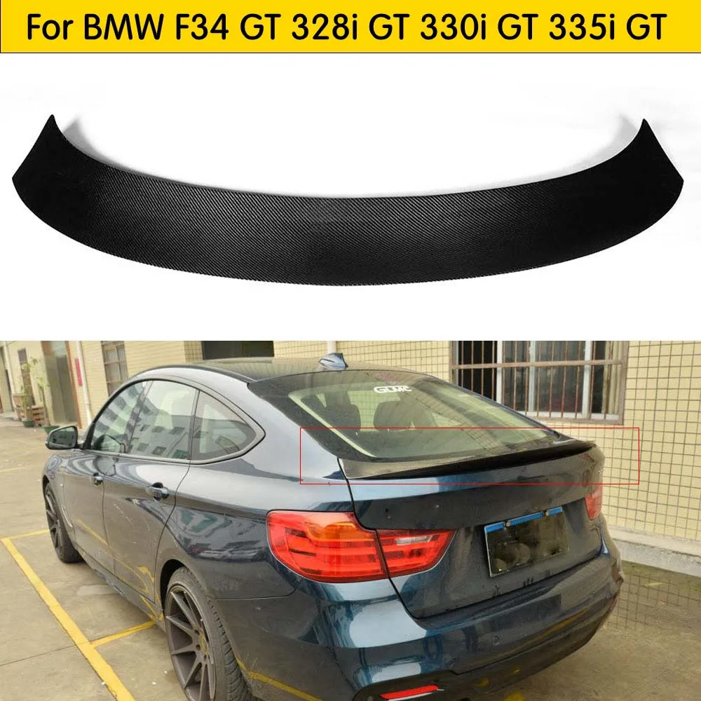 F34 GT спойлер для багажника из углеродного волокна BMW 3 серии 328i 330i 335i 340i 2014 2017|spoiler