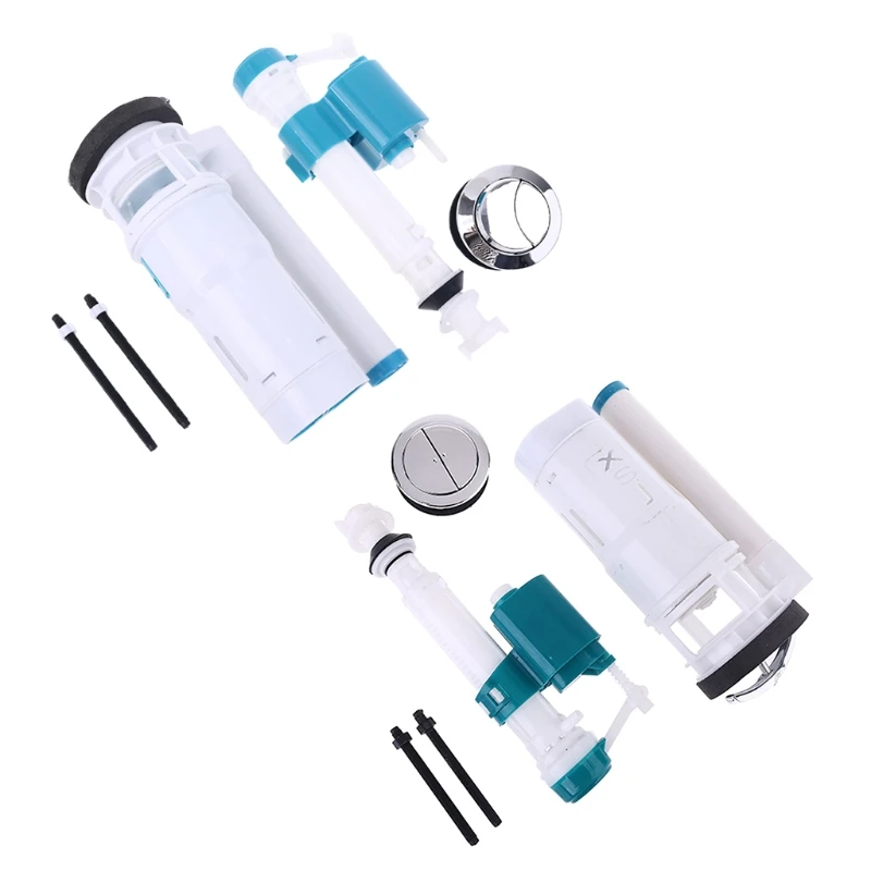 

2024 New Dual Flush Fill Toilet Water for Tank Connected Cistern Inlet Drain for Valve Bathroom Facilities Repair Accessories