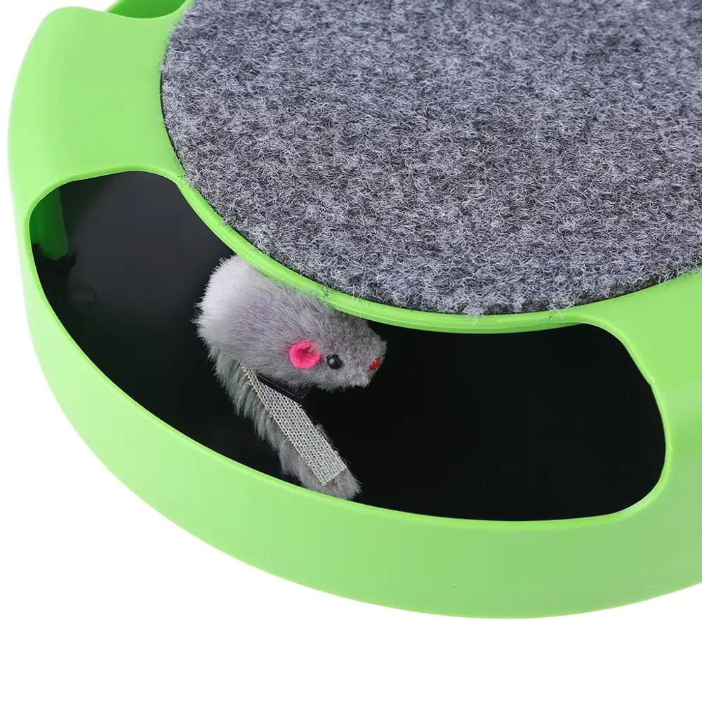 Игрушка для кошек, питомец, котенок, Лови движущийся мышонок, плюшевый когтями, уход за когтями, коврик, теплый дом