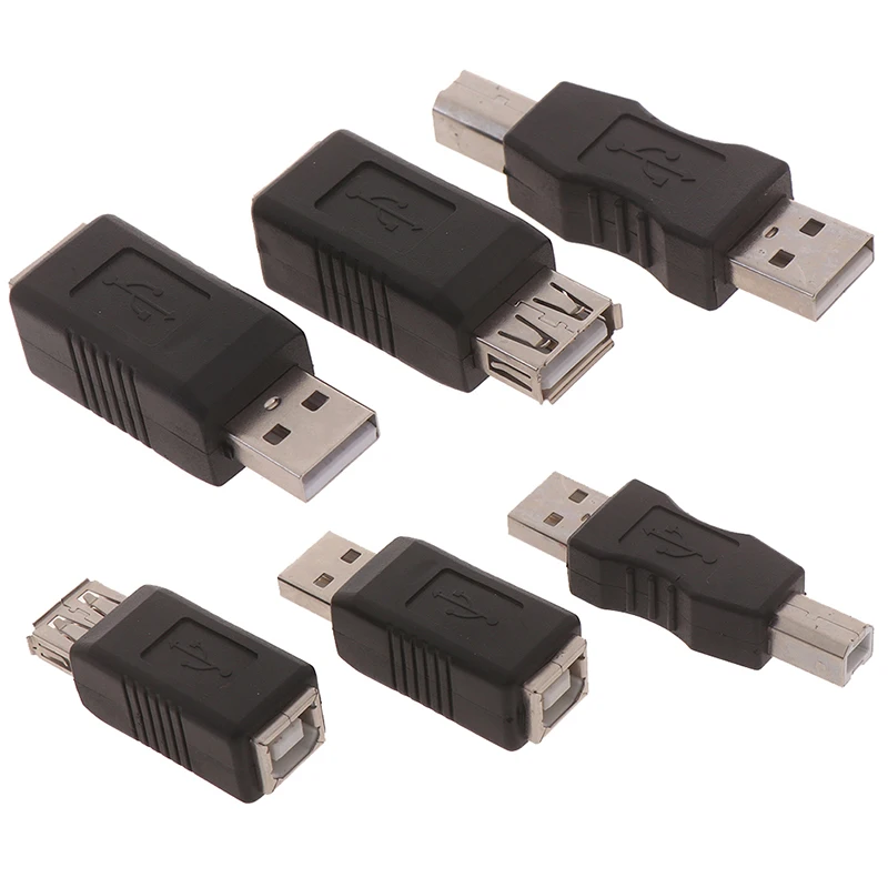 Горячая Распродажа USB 2 0 type a to b адаптер для принтера конвертер af/bf коннектор |