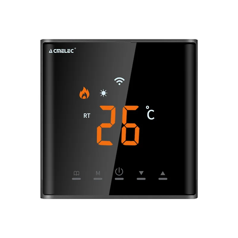 AE-669-D Touch Screen LED Temperature Regulator Electric Heating, Water Heating WIFI Thermostat APP Control Temperature