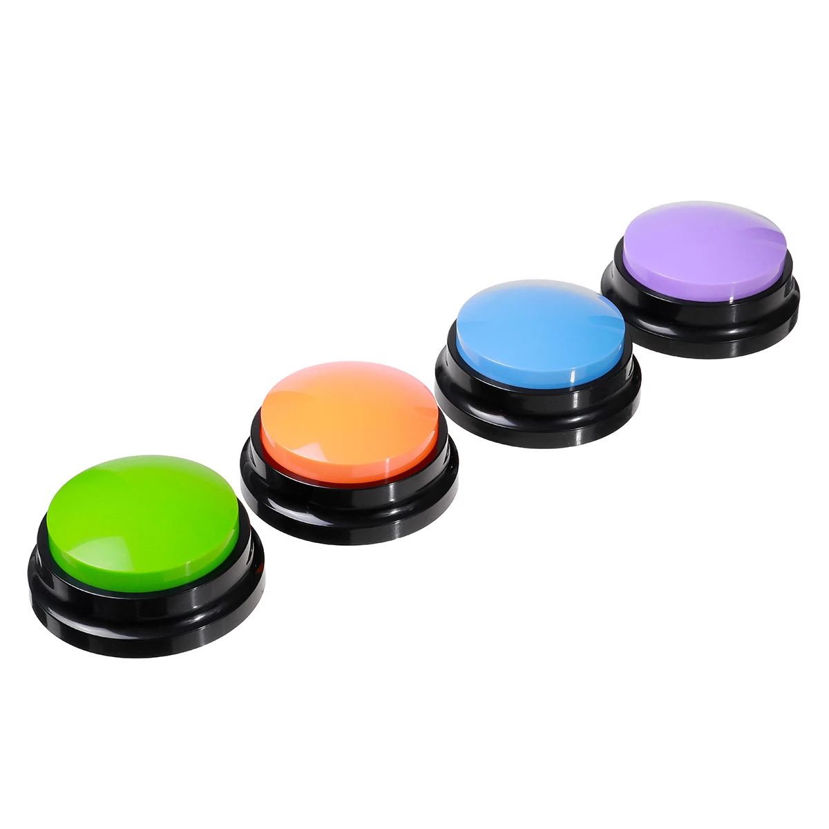Recordable Talking Easy Carry Kids Pet Dog Interactive Toy Answering Buttons